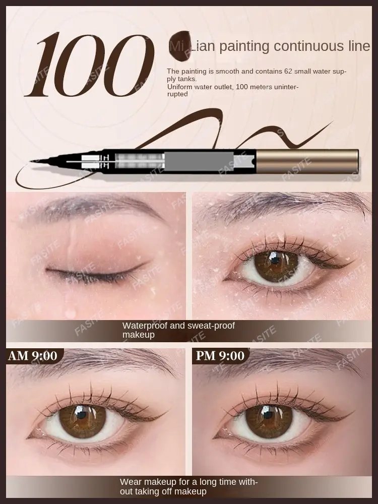 

Barbera eyeliner gel pen, waterproof, non smudging, long-lasting, extremely thin female