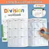 32 Pages Long Division Workbook Math Worksheet Grade 4-6 Daily Timed Math Drills Practice Workbook for Primary School 1