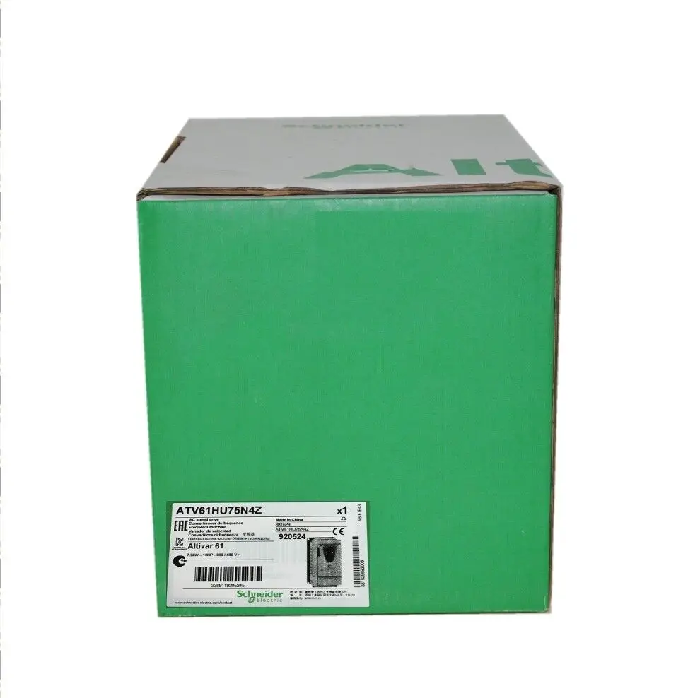 

100% NEW and original Schneider ATV61HU75N4Z 7.5KW 10HP 380V in box