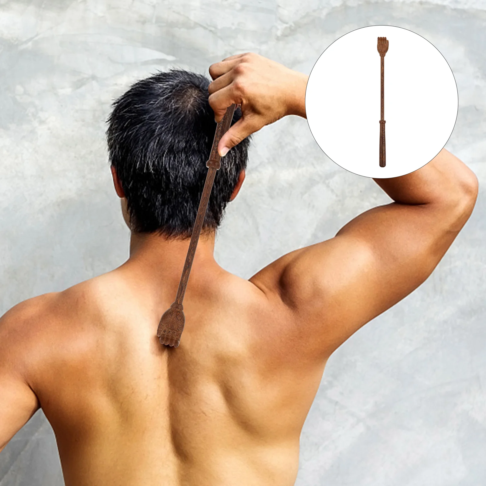 Рисунок 6 - Деревянная чесалка-массажер для