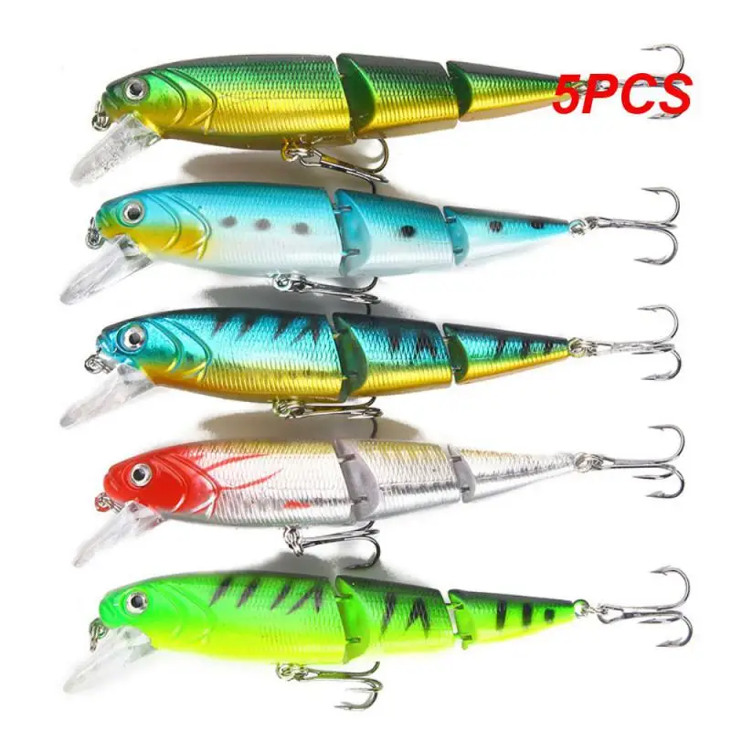 5pcs-fishing-lures-topwater-popper-bait-65cm-12g-hard-bait-artificial-wobblers-plastic-fishing-tackle-with-6-hooks