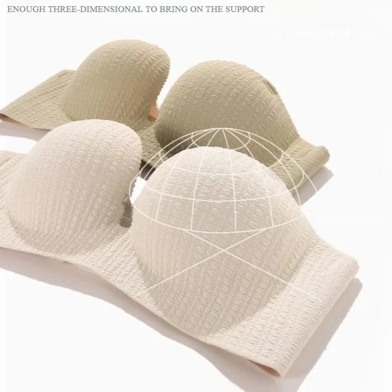 Seamless Bras for Women Invisible Underwear Push Up Bra 3/4 Cup Bralette Cute Comfort Brassiere Nonwire Simple Sexy Lingerie 4