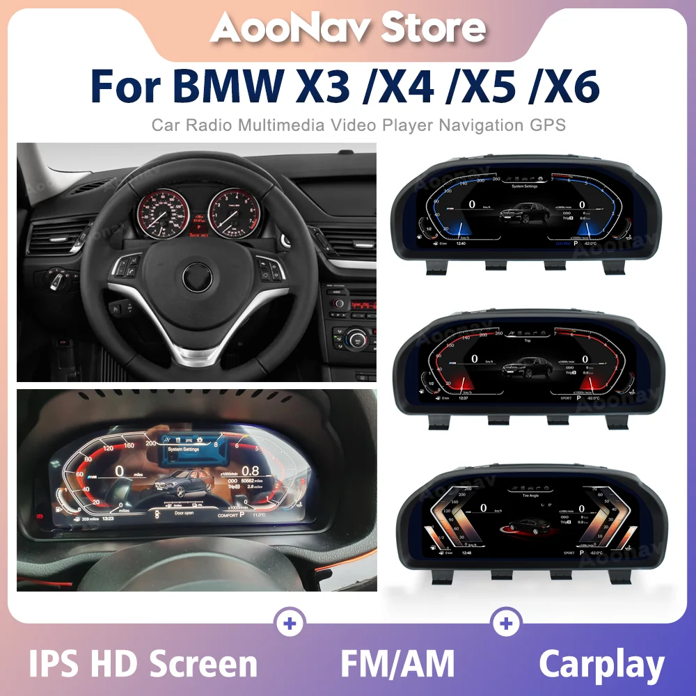 Latest-Original-Car-Digital-Cluster-Instrument-For-BMW-X3-F25-X4-F26-X5 ...