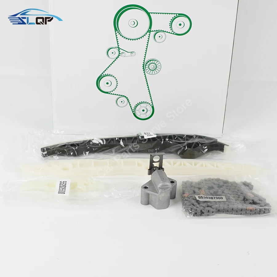06K109158G 5-PCS for Audi Q5 A4 A5 A6 A7 EA888 Gen2/3 VW Golf MK6 MK7 GTI Tiguan timing repair kit timing chain 06K 109 467 K engine timing tool set timing chain