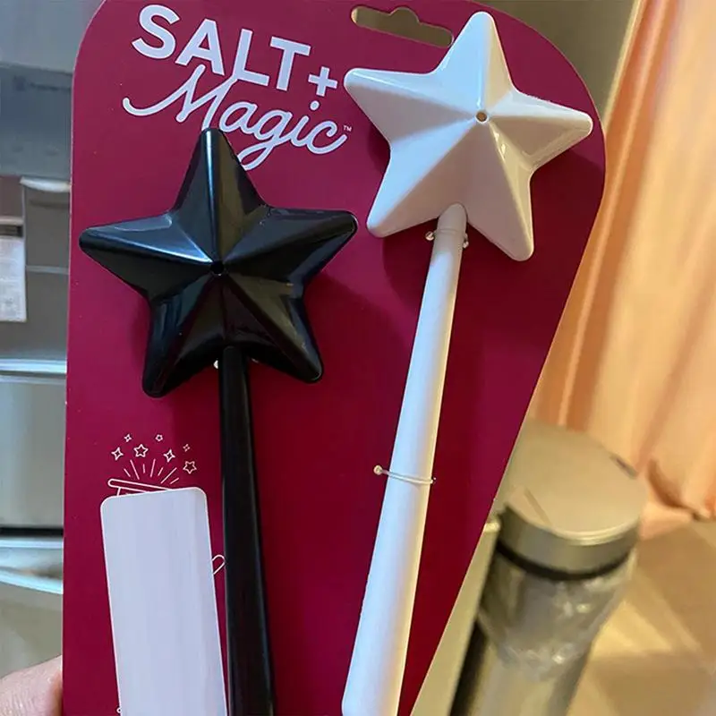 Wand Salt and Pepper Shakers Set for Home Kitchen Decor spice shaker spice shaker set