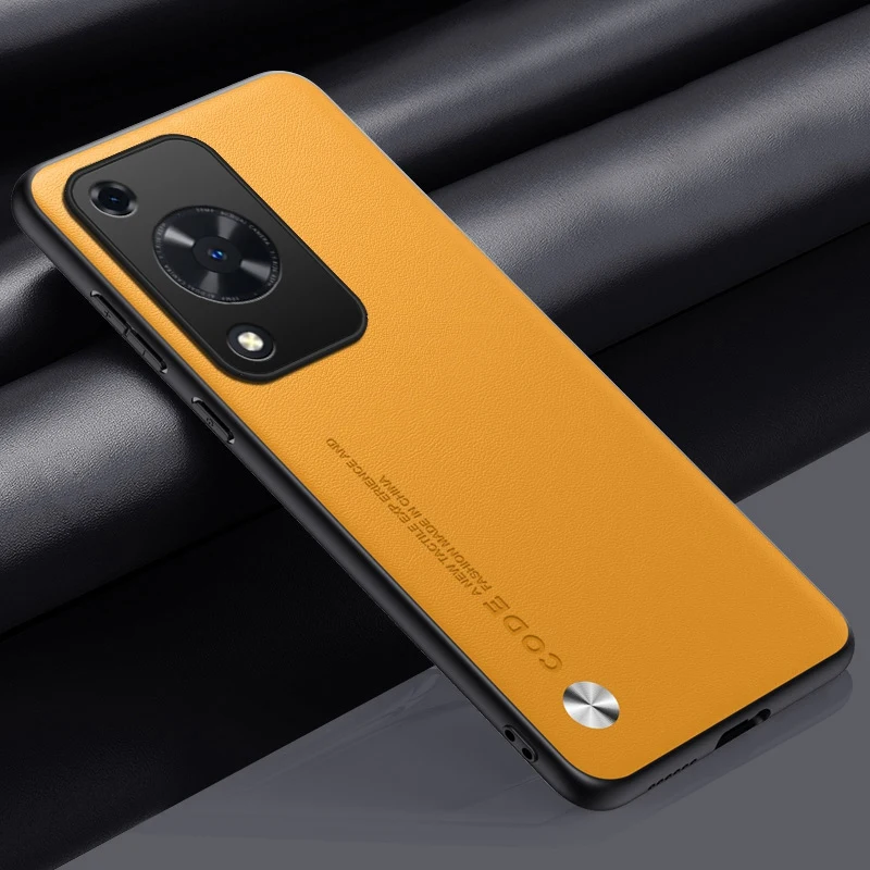 Elegant PU Leather Matte Silicone Phone Case - Luxury Full Protection Back Cover