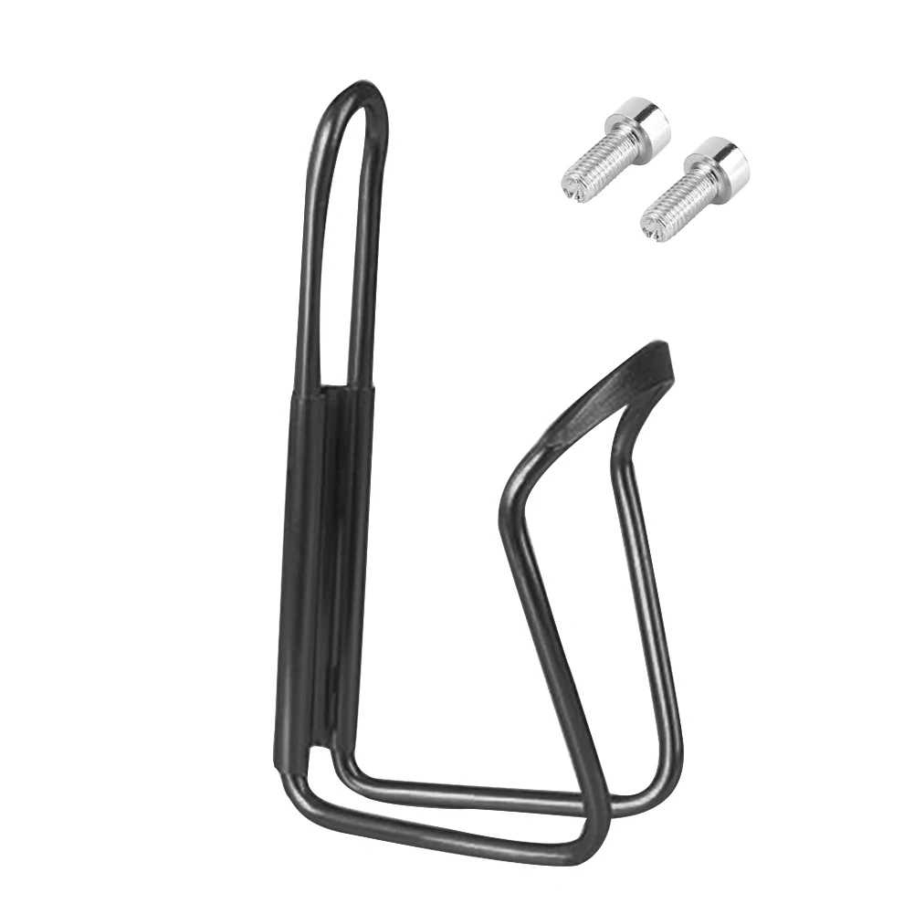 500ml MTB Bike Water Bottle Bottle Holder Aluminum Alloy Cage Rack Mount Screw Cycling Riding Accessories