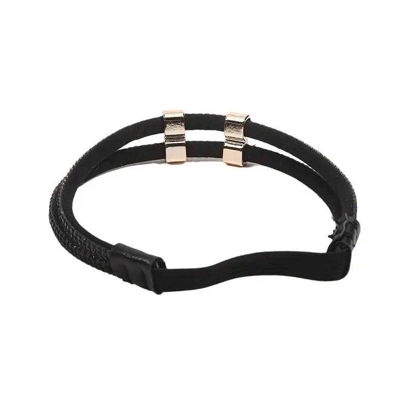 1 paar Strass High Heels Schuhe Band Anti-lose Frauen Diamant Schnürsenkel Anti-drop Ferse Straps Gürtel Bohrer elastische Feste Gürtel – Detail 25