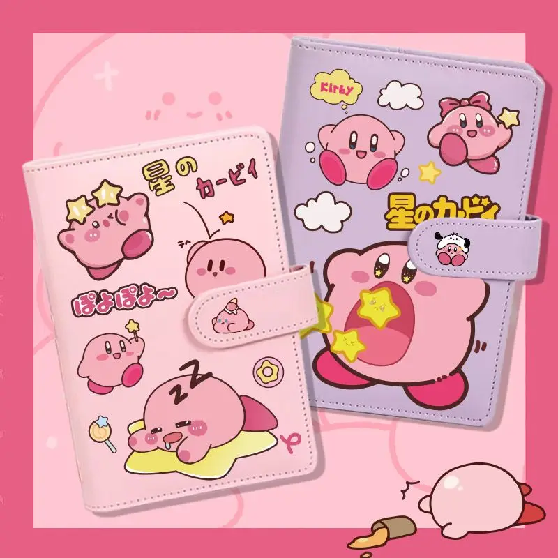 

Cartoon Kirby Notebook Kawaii Anime Girls Handbook Student Notebook Diary Weekly Planner Office School Supplies Birthday Gift