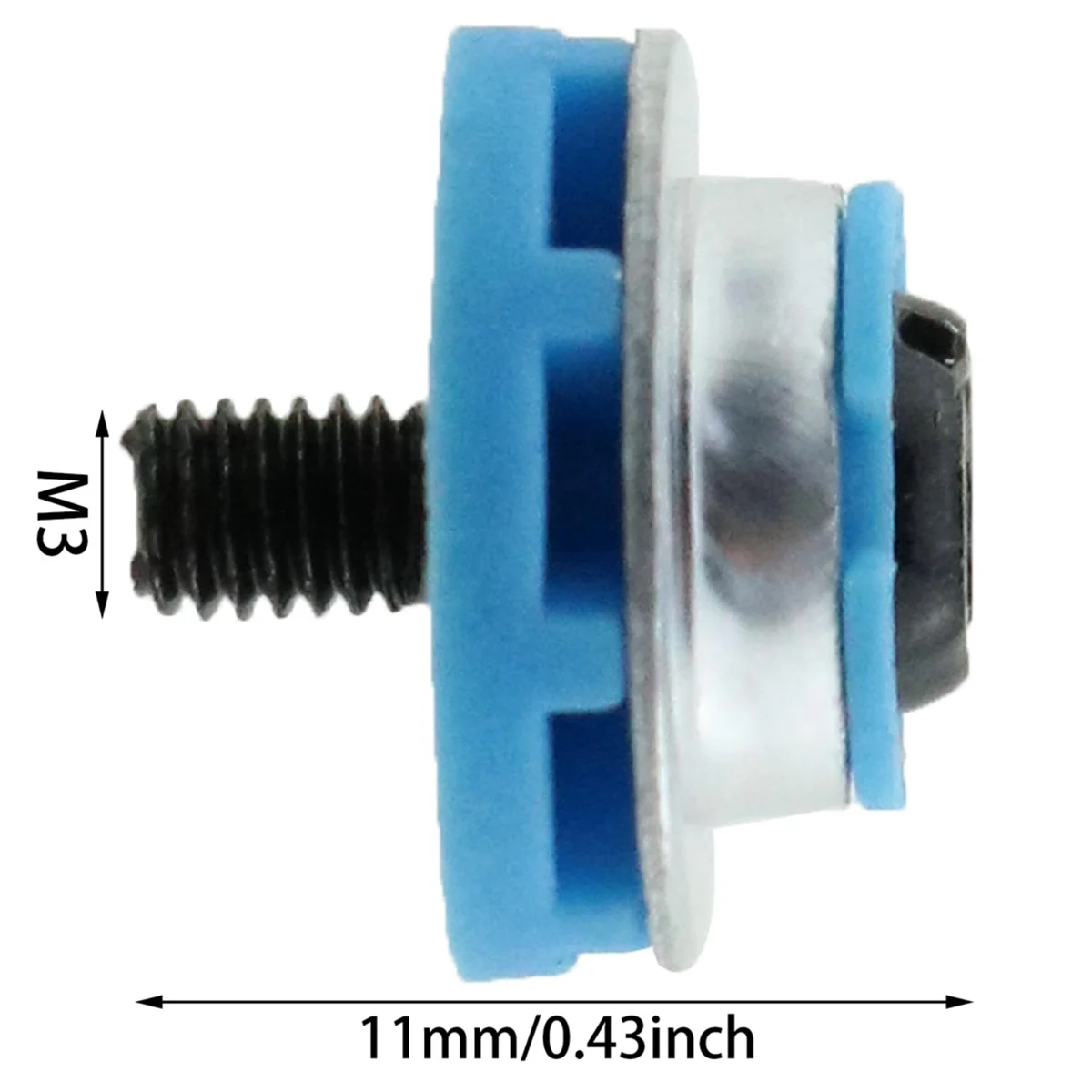 8Pcs Hard Drive Mounting Screws Isolation Grommet Mute Mounting Screws for HP 2.5 Inch HDD 3