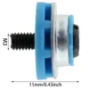 8Pcs Hard Drive Mounting Screws Isolation Grommet Mute Mounting Screws for HP 2.5 Inch HDD 3