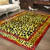 Nordic Style Leopard Decorative Rug for Living Room Large Area Soft Flannel Bedroom Carpet Non-slip Easy Cleaning Study Foot Mat 4