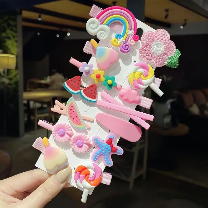 Cartoon Baby Hair Clips 4
