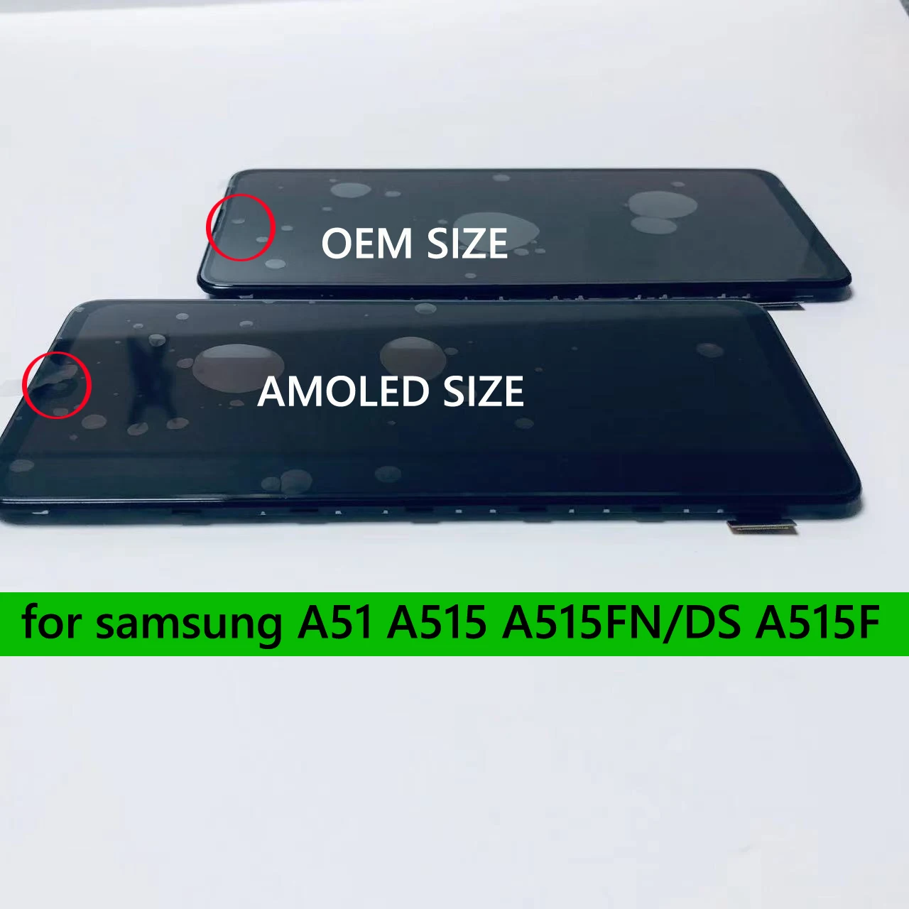 AMOLED LCD ÷ ġ ũ Ÿ   ü, Ｚ  A51 A515 A515FN A515F , ǰ