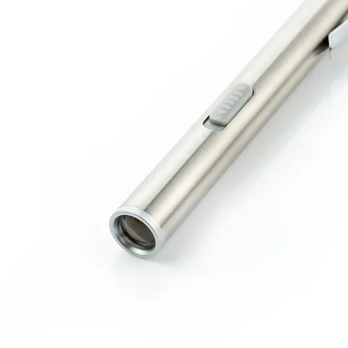 USB 충전식 미니 손전등 에너지 절약 휴대용 LED 토치, 전문 의료 핸디 펜 라이트, 스테인레스 스틸 클립 포함 5