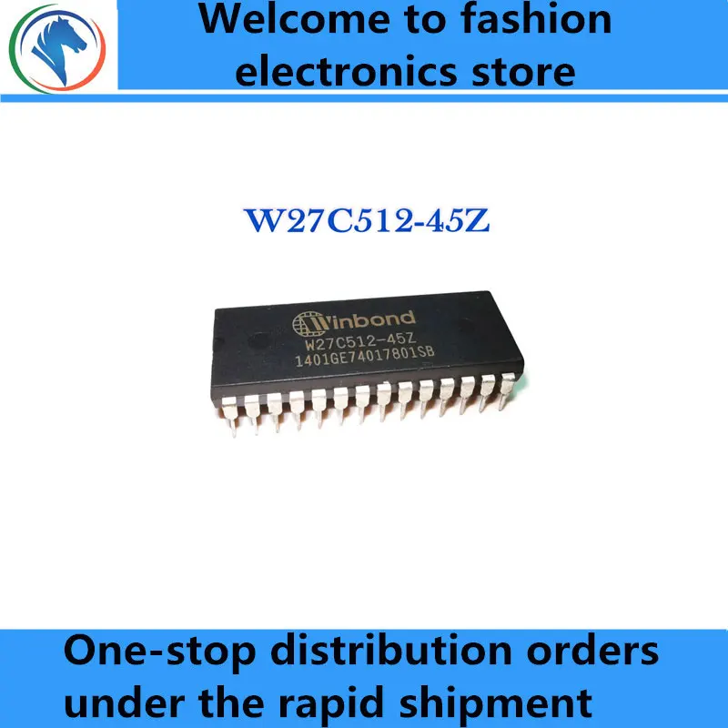 100% Nuovo Originale W27C512-45Z W27C512-45 W27C512-4 W27C512 W27C51 W27C5 W27C W27 W2 Ic Eeprom 512Kbit Parallelo Dip-28
