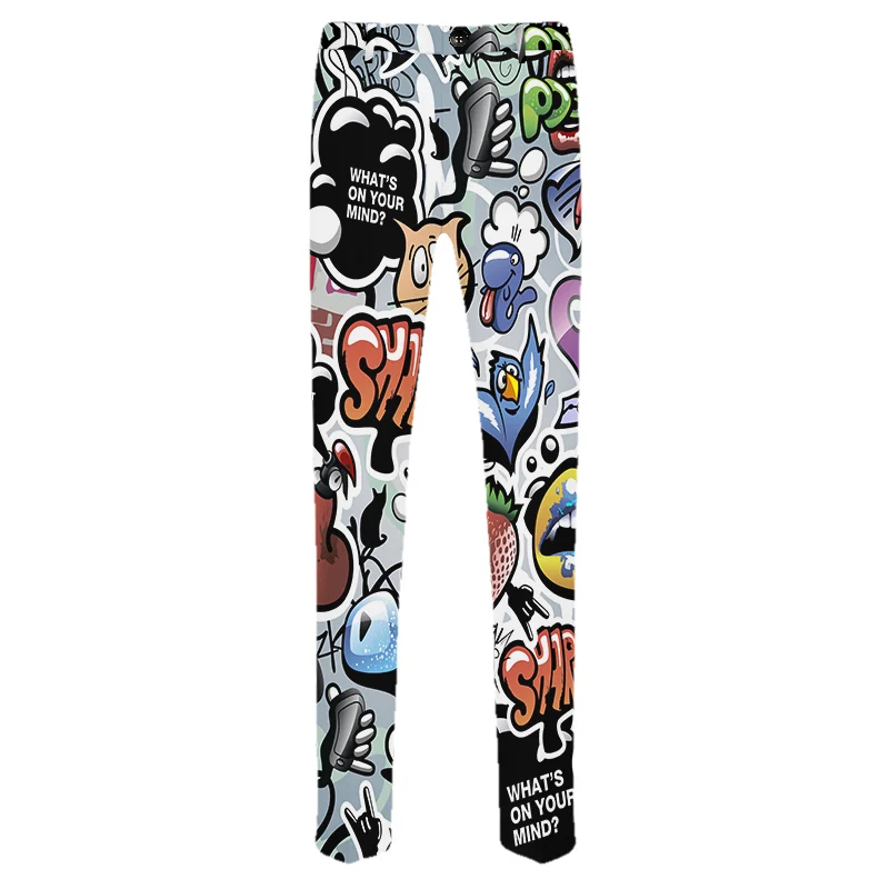 Mens 3D Printing Suits Pants Casual Flat Custom Expandable Waist Trousers Men Party Wedding Prom Pantalon Homme Dropshipping