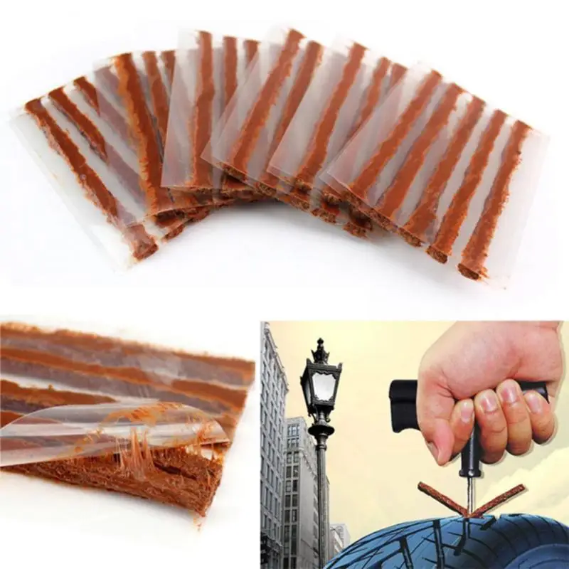

6mmx100mm Tubeless Tire Tyre Puncture Repair Tool Kit For Car Van Truck Bike Motorcycle Tire Puncture Repair Tool