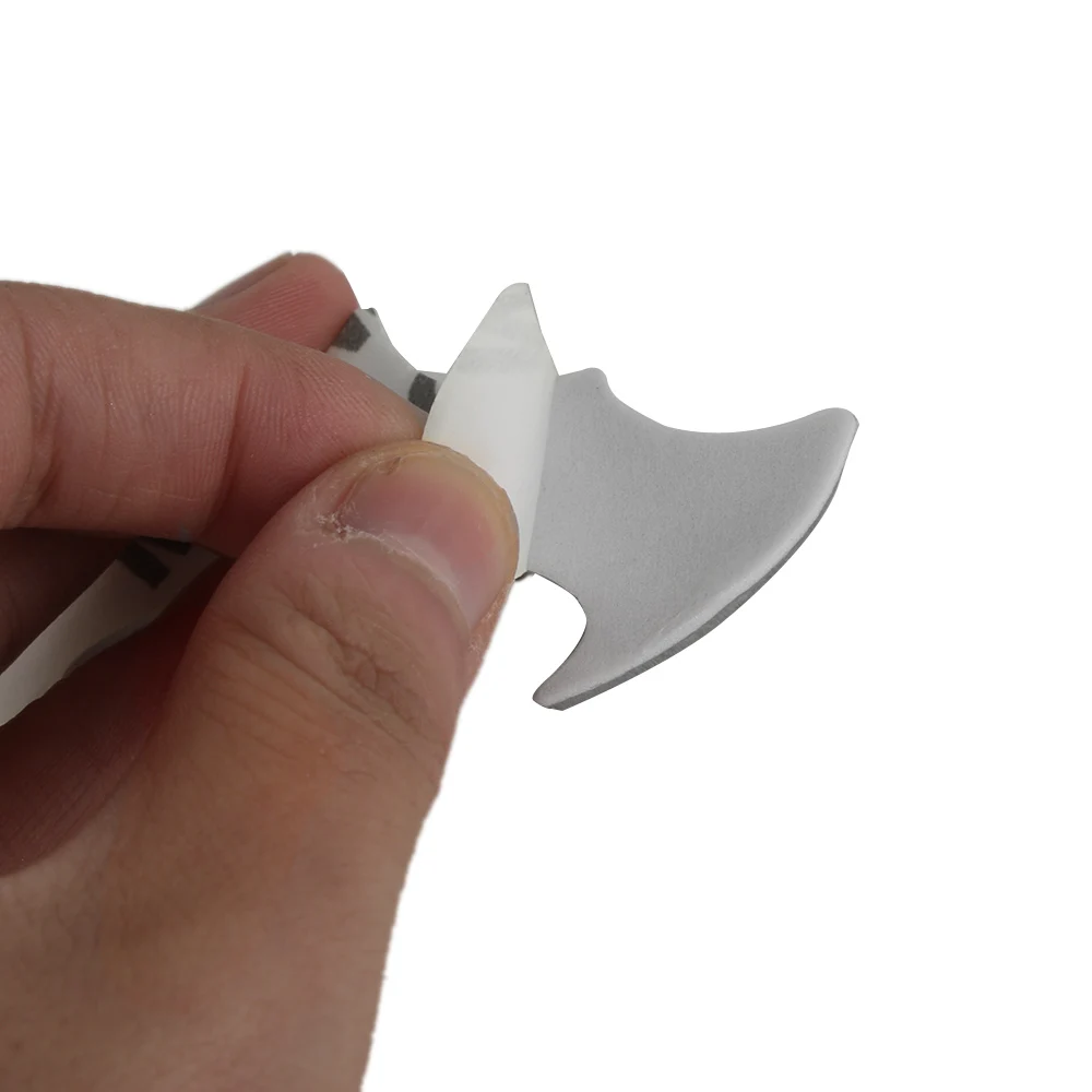 New 3D Car Sticker Metal Bat Decal Gold/Silver/Black Auto Vehicle Emblem Tail Badge Cool Styling Motorcycle Decoration Accessory 5