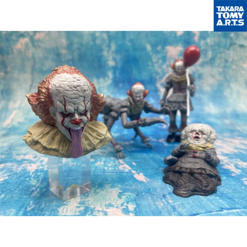 

Оригинальная экшн-фигурка аниме TAKARA TOMY Gashapon IT Pennywise, модель, подарок на день рождения, игрушки для детей, коллекционный орнамент
