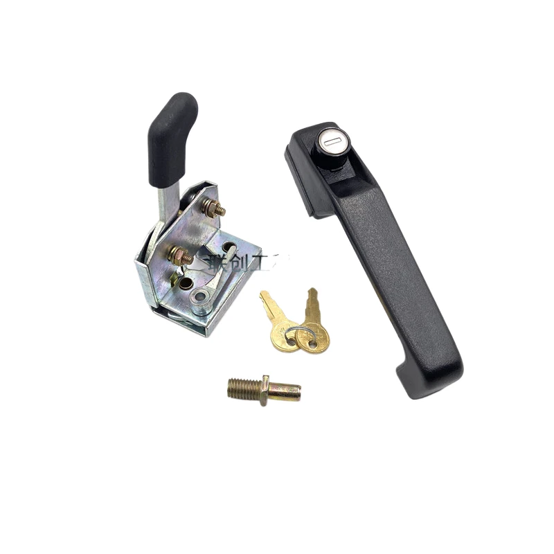 Per Caterpillar Cat Heavy Industries 60/65/80/85 Assemblaggio Serratura Porta Cabina Maniglia Esterna Maniglia Interna Accessori Per Escavatori