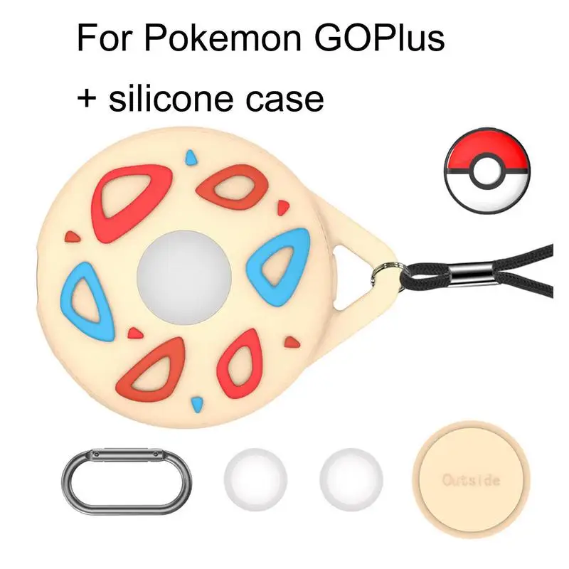 Durable Case Cover ForPokemon Pokeball GoPLUS Anti-Scratch Pouch With Hook Pokemon Ball Sleep Monitor Protective Sleeve