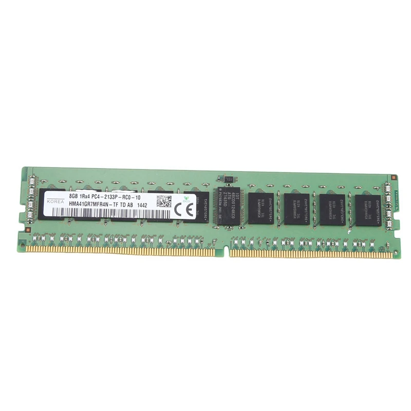 

Для SK Hynix 8GB DDR4 сервер, оперативная память для компьютера 2133Mhz PC4-17000 288PIN 1Rx4 RECC Память RAM 1,2 V ECC REG RAM, прочная и простая в использовании