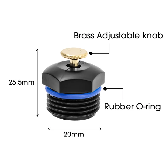 10/5 db Állítható Öntöző Sprinkler Kerti Öntözés Mikrorzsák Fúvókák Fúvóka Üvegházhatású Otthoni Szerszámok - Image 6