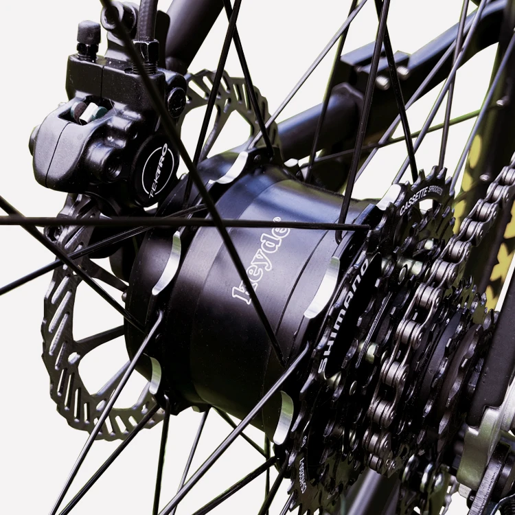 Keyde P110 electric bicycle rear hub motor 36V 750W wirelsss control CE ebike engine with large power
