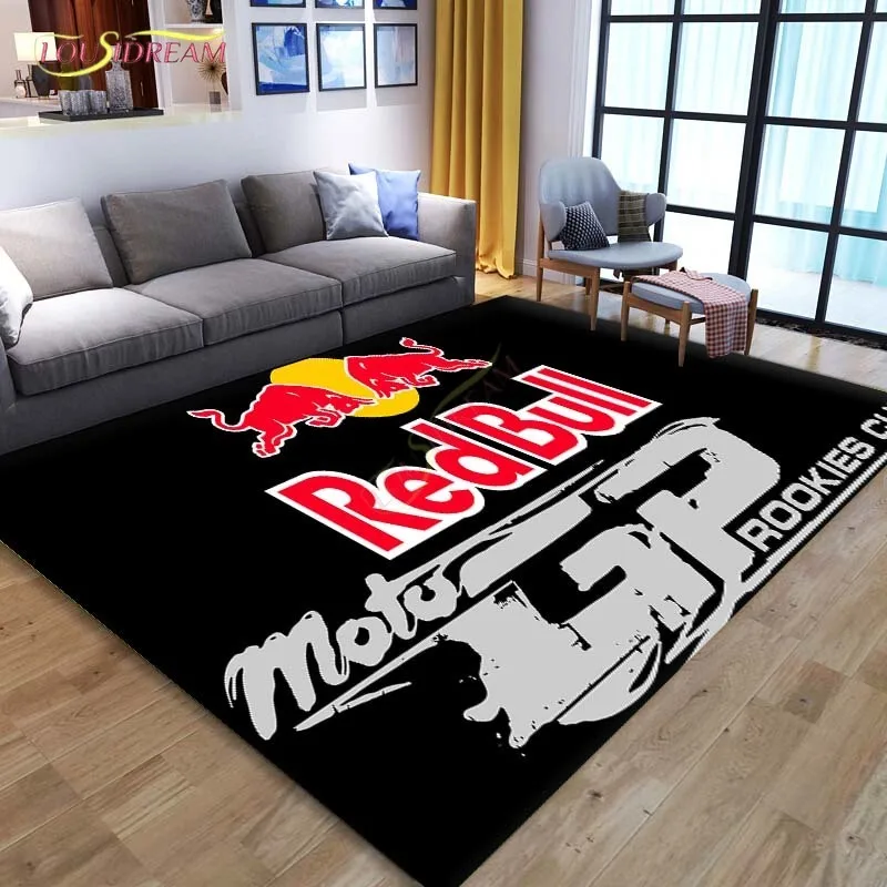 Коврик с рисунком Red Bull нескользящий напольный коврик для столовой гостиной