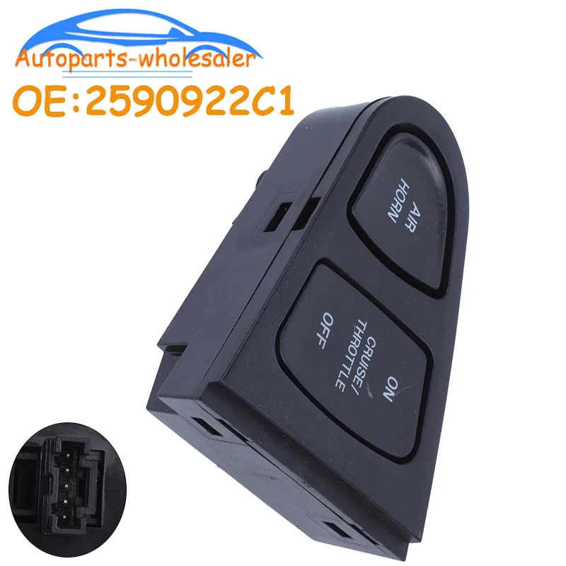 International Cruise Control Horn Switch Button OE 2590922C1 for Trucks