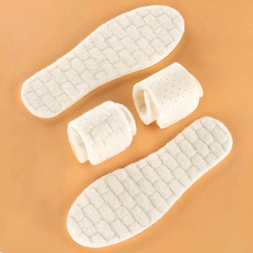 Echte Wolle Latex Einlegesohlen für Schuhe Mann Frau Winter Füße Wärmer Sohlen Weiche Echte Schafe Pelz Einlegesohlen Schnee Stiefel Thermische Schuh Pads – Detail 10