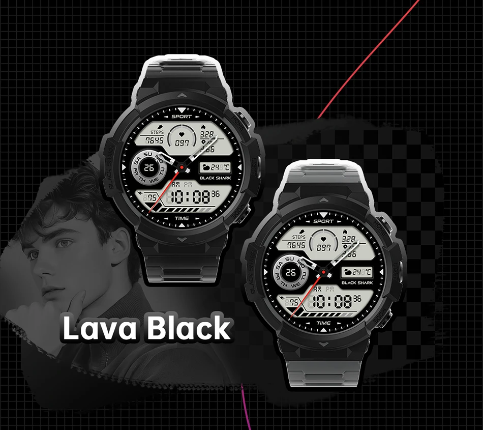 [Мировая премьера] Умные часы Black Shark GS3 Sport, глобальная версия ...