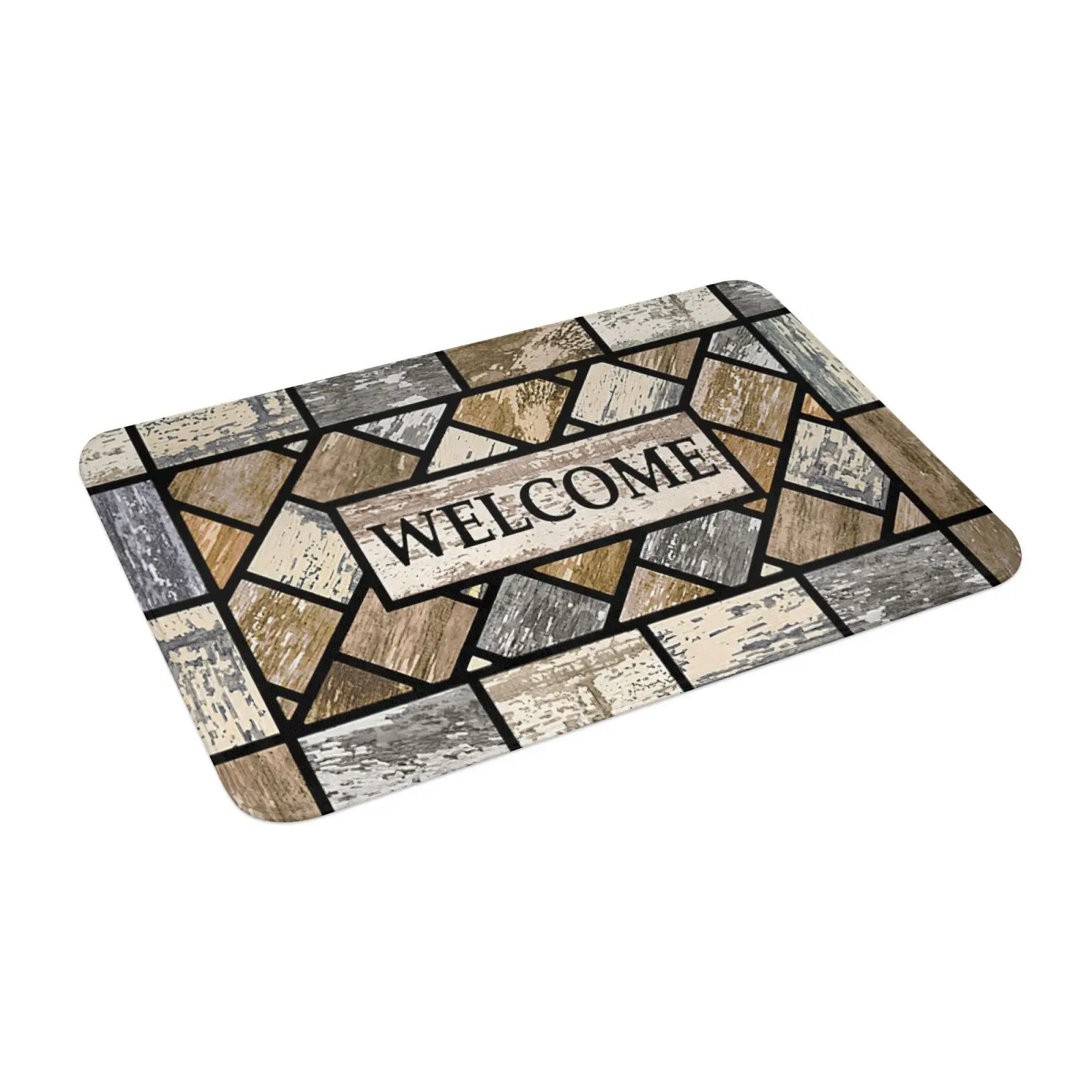 Welcome Floor Mat Prayer Home Door Mat Outdoor Entrance Bedroom Bath Customized