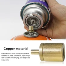 

Camping Stove Converter Adapter Outdoor Waterpot Connector Hiking Stoves Nozzle Replacement Part Kitchen Repair Camping Tool