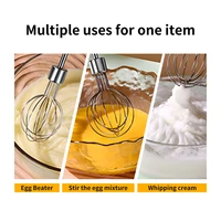 Wireless Portable Electric Food Mixer Automatic Whisk Dough Egg Beater Baking Cake Cream Whipper Kitchen Tool 3