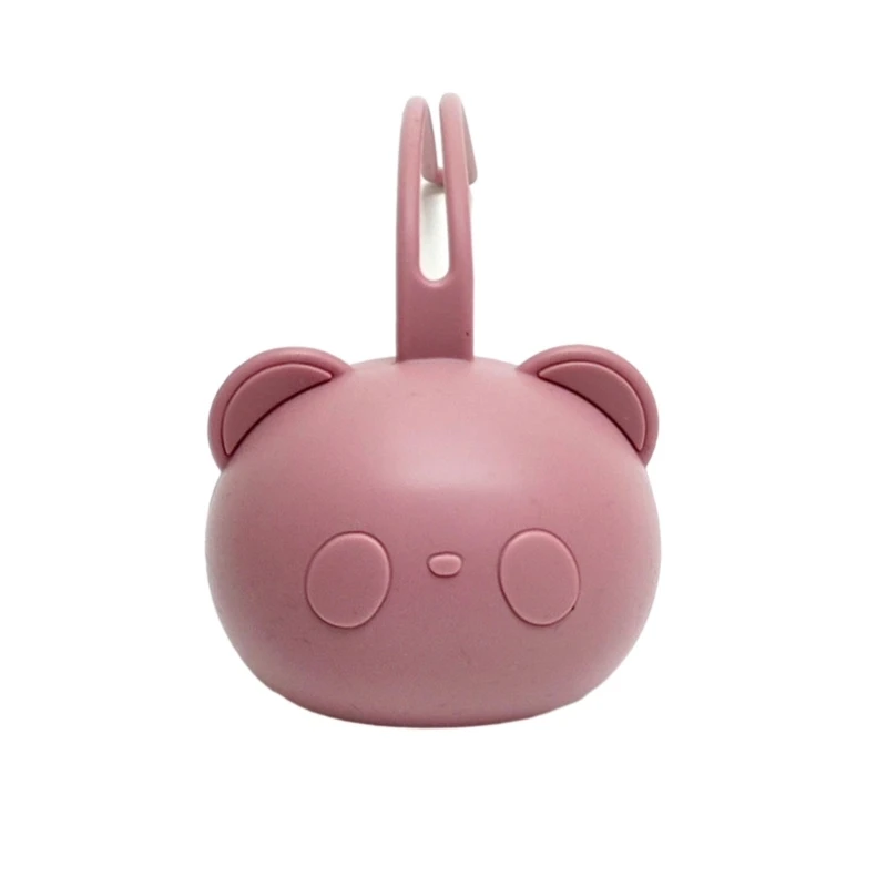 아기 실리콘 젖꼭지 홀더 케이스 귀여운 곰 설계 방진 보관 상자 유아용 더미 케이스 주최자
