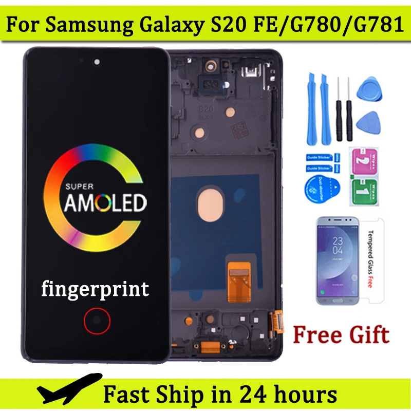 6-5-AMOLED-For-Samsung-Galaxy-S20-FE-S20-Fan-Edition-LCD-Display-Touch ...