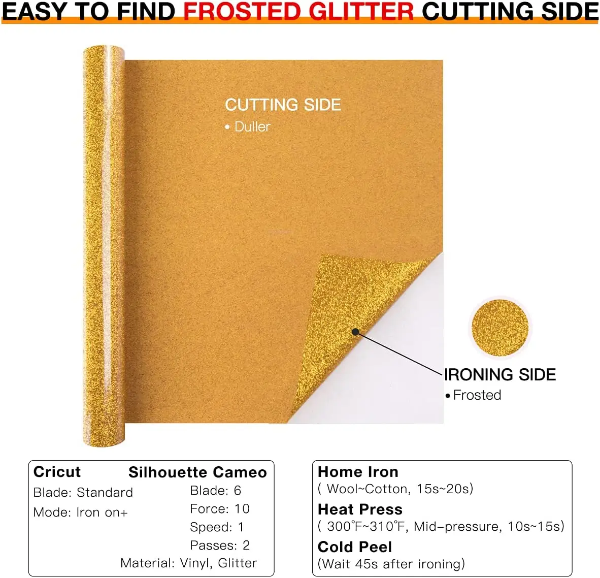 IRON ON VINYL, Craft Vinyl Sheets, Circuit Glitter Heat Transfer