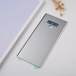 Premium Back Battery Cover for Samsung Galaxy Note 9 - Rear Glass Case Replacement (Note 9 - Grey - CE)