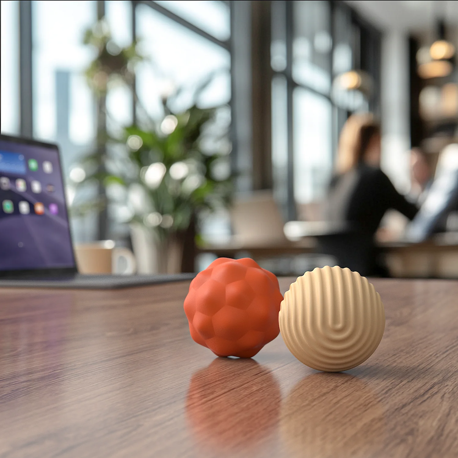 Silicone Sensory Magnetic Ball Fidgeting Toy Stress Relief Fingertip Activity Small Decoration Toys Office Home Miniature Model