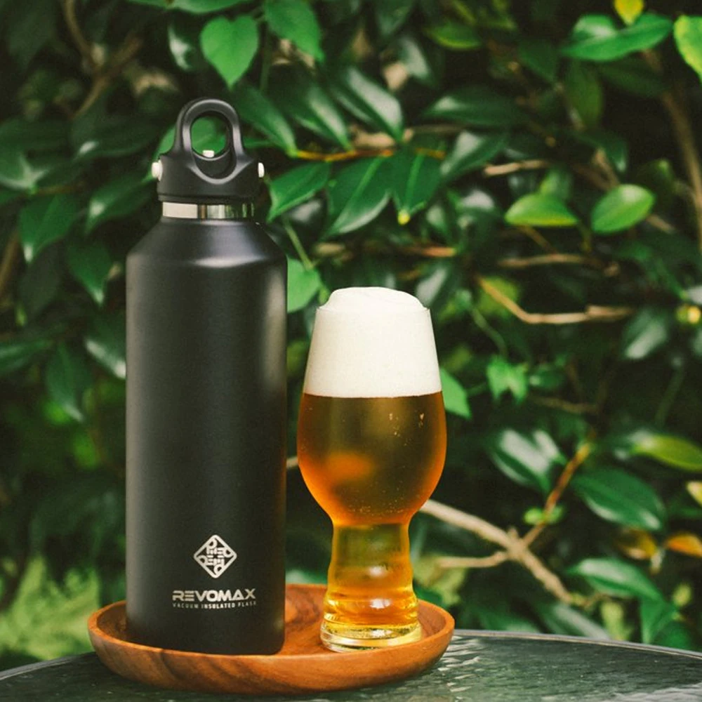 Stainless steel thermos bottle RevoMax Outdoor Sports Thermos Bottle Double Insulation 304 Stainless Steel Insulated Vacuum Flask Travel Gym Mug 355-1000mlML