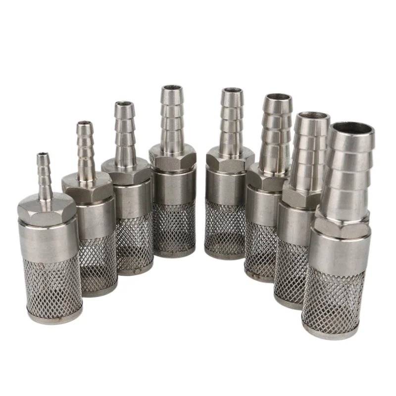 6 ~ 20 มม.ท่อกรองสแตนเลสตาข่ายกรองสวนชลประทานล้างรถกรอง Aquarium ปั๊มน้ํากรองอุปกรณ์ 1