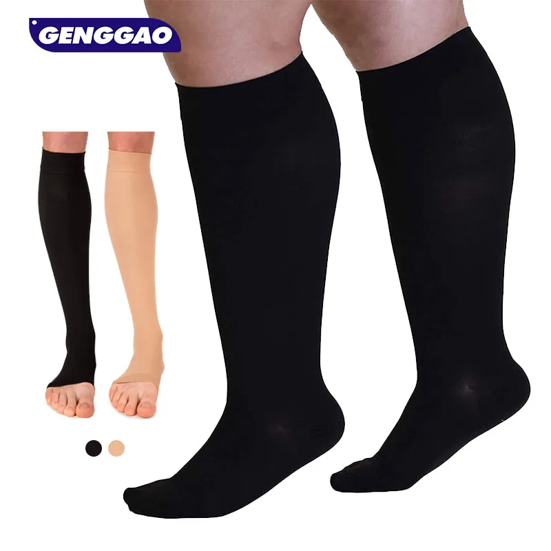 

1 Pair Calf Compression Sleeve for Men and Women - Shin Splint Sleeves for Leg, Calves – Running, Cycling