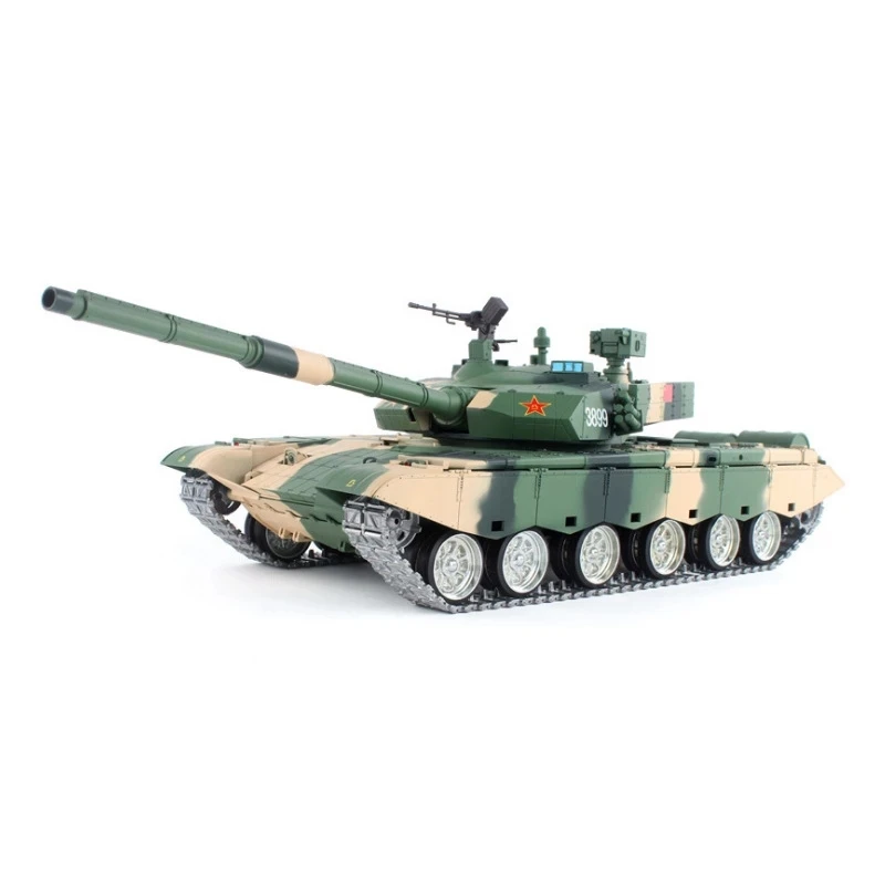 Big 1:16 Alloy Metal RC Tank 72CM Remote Control Tanks Models 2.4G Radio Controlled Tanks Battle Toy Boy 2