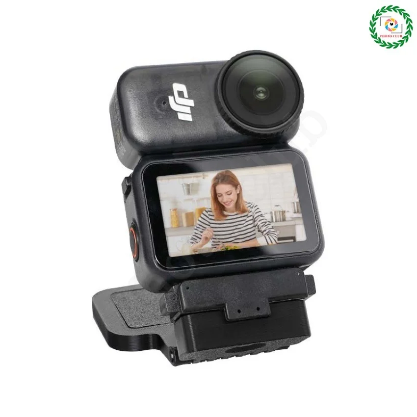 Base Di Ricarica Magnetica Per DJI Osmo Nano – Type-C, Snodo Pieghevole, Attacco Da 1/4 Di Pollice, Sgancio Rapido, Leggera 20g, In Alluminio E Silicone