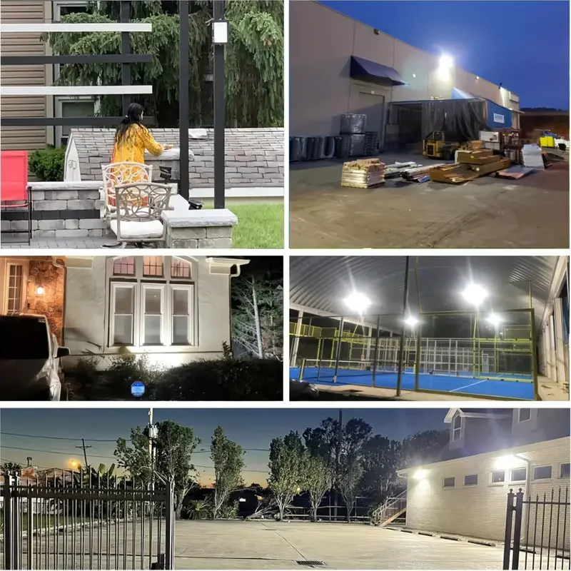 Enhanced Outdoor LED Floodlight - IP66 Waterproof Pathway and Garden Light, Energy-Efficient Spotlight Lamp