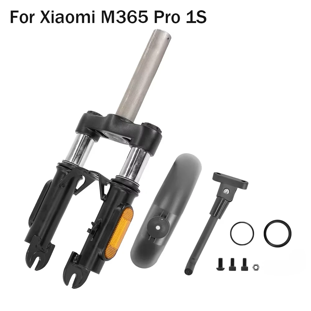 Modified Front Fork Suspension Kit Shock Absorber Front Fender for Xiaomi M365 Pro 1S MI3 Essential Lite Electric Scooter Parts