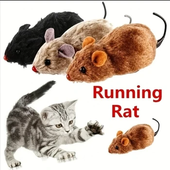 Plush Mouse Cat Toy 1