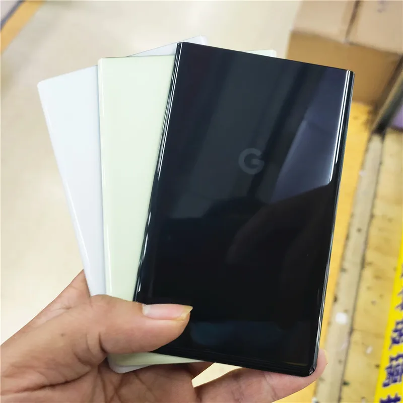 Glass Battery Cover Door Back Housing Rear Case for Google Pixel 7 Pixel 7 Pro Back Battery Door Replacement Parts glass battery cover glass phone back cover phone back cover